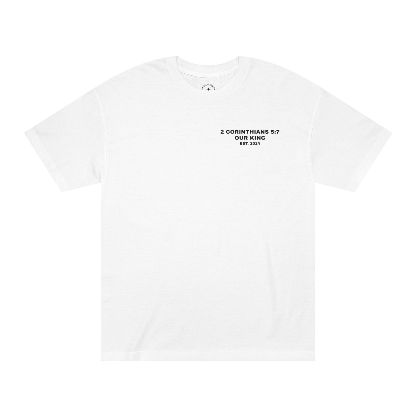 WALK BY FAITH, NOT BY SIGHT TEE - Black