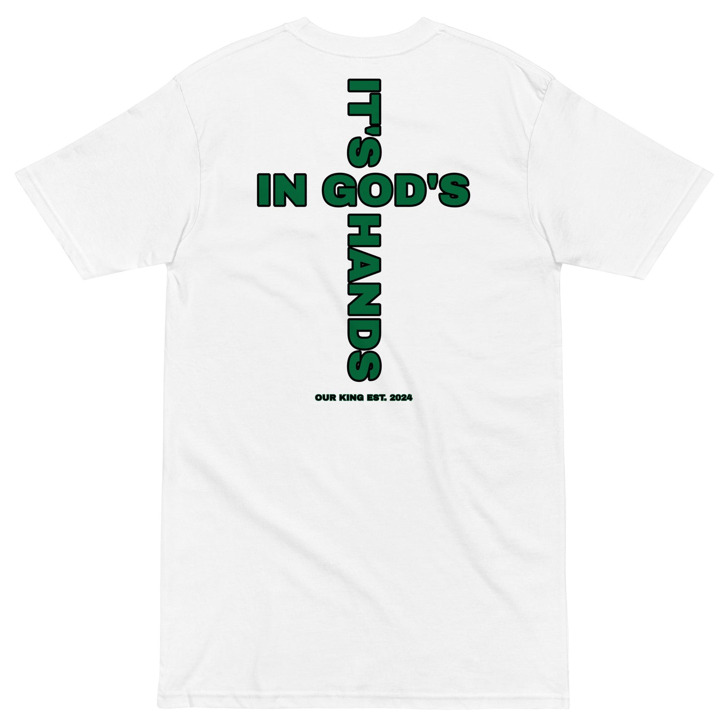 IT'S IN GOD'S HANDS TEE - Clover