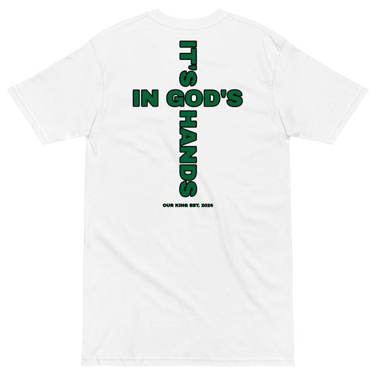 IT'S IN GOD'S HANDS TEE - Clover