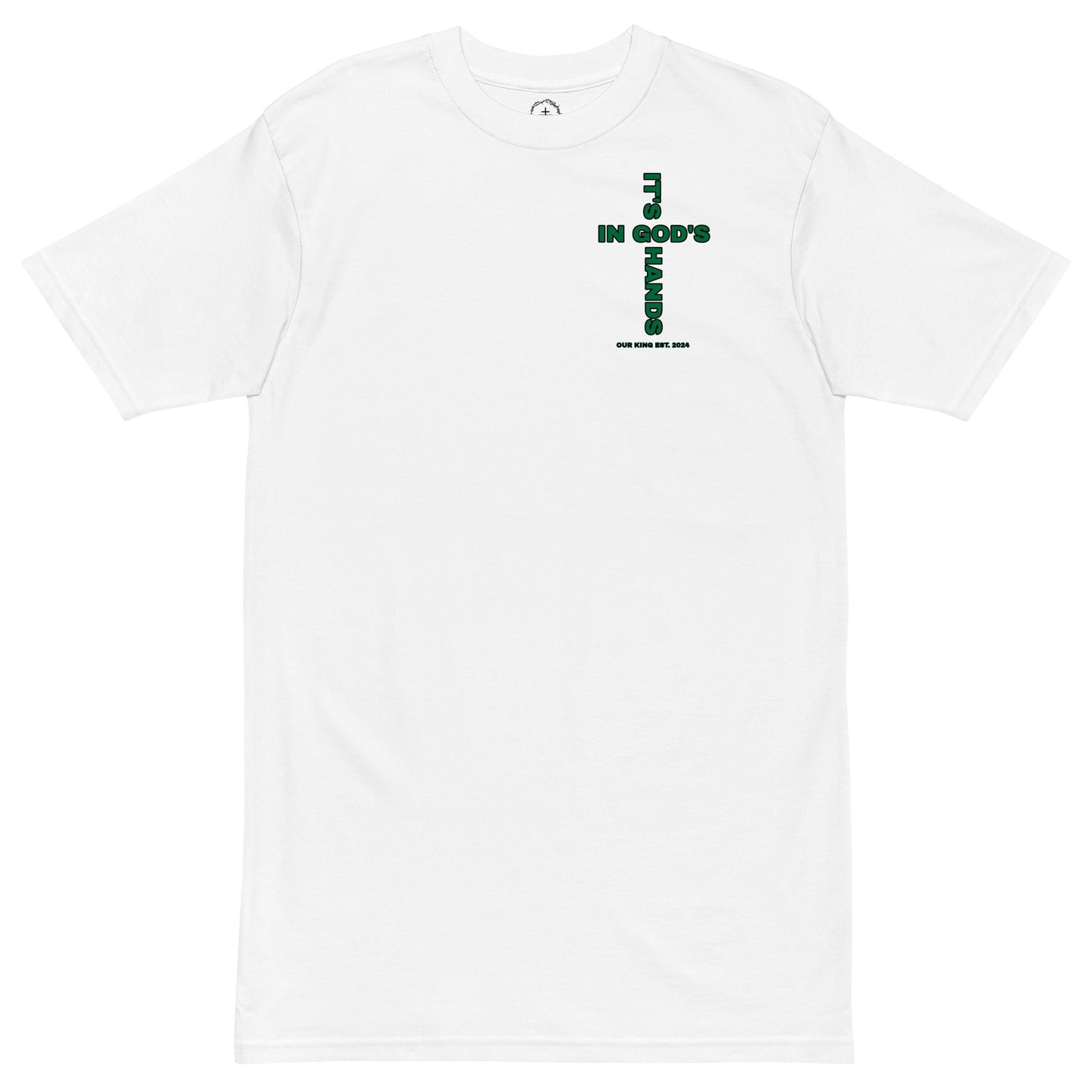 IT'S IN GOD'S HANDS TEE - Clover